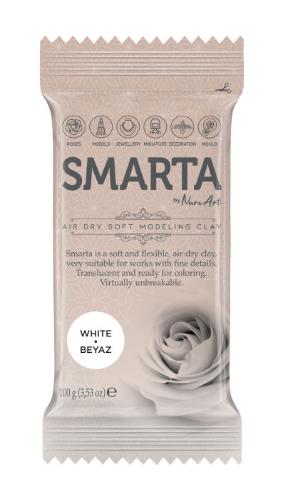 Smarta™ Modelleme Hamuru 100gr - Beyaz