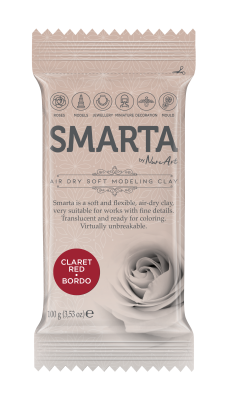 Smarta™ - Smarta™ Modelleme Hamuru 100gr - Bordo