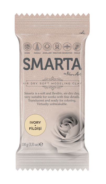 Smarta™ Modelleme Hamuru 100gr - Fildişi