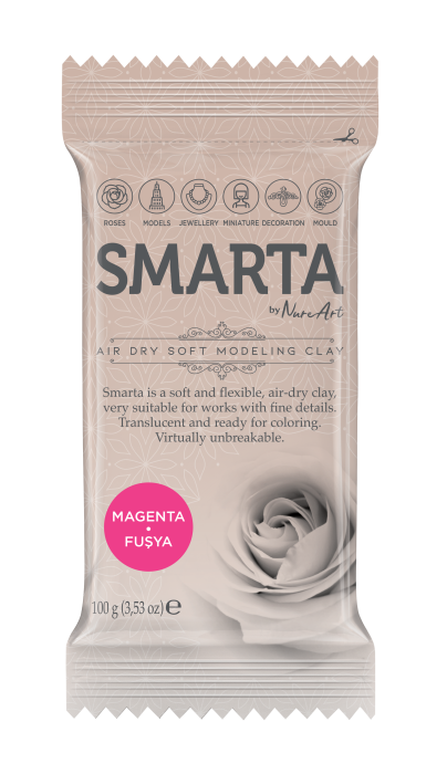 Smarta™ Modelleme Hamuru 100gr - Fuşya