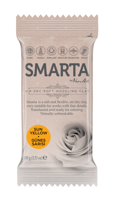 Smarta™ Modelleme Hamuru 100gr - Güneş Sarısı