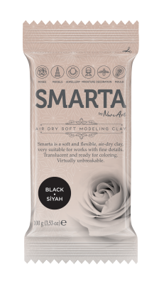 Smarta™ - Smarta™ Modelleme Hamuru 100gr - Siyah